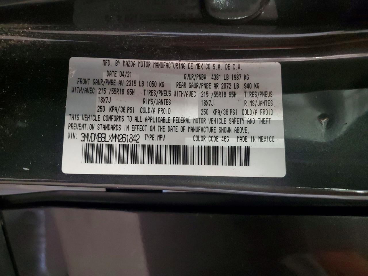 Mazda Cx Select