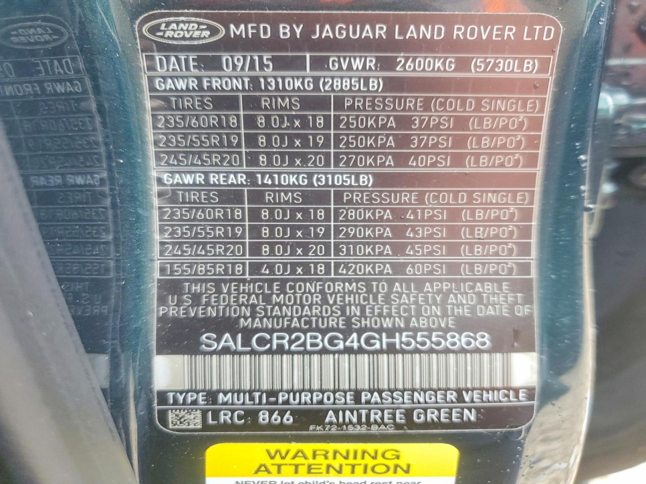 Land Rover Discovery Hse