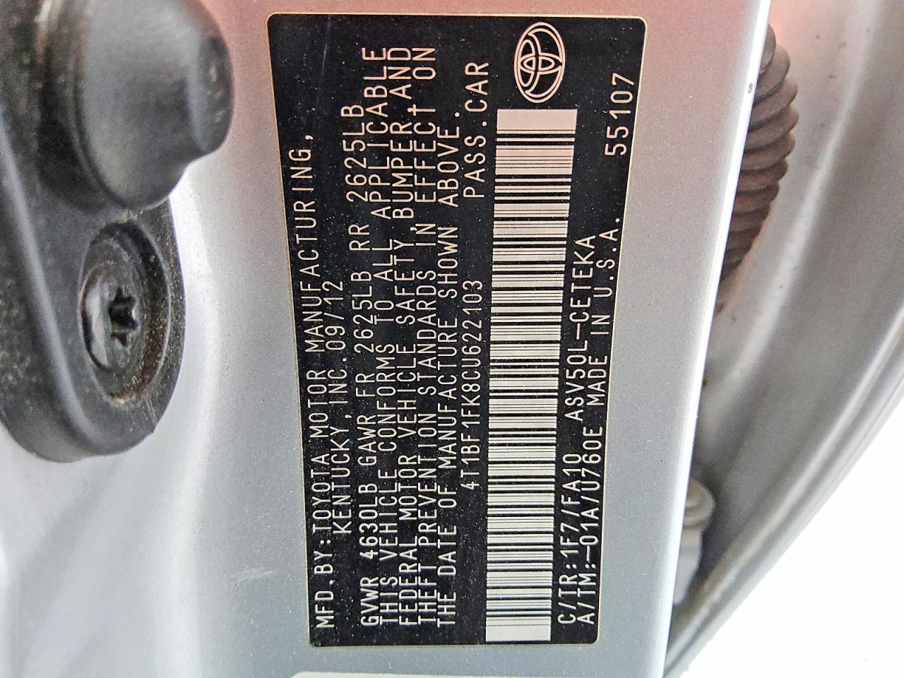 Toyota Camry L