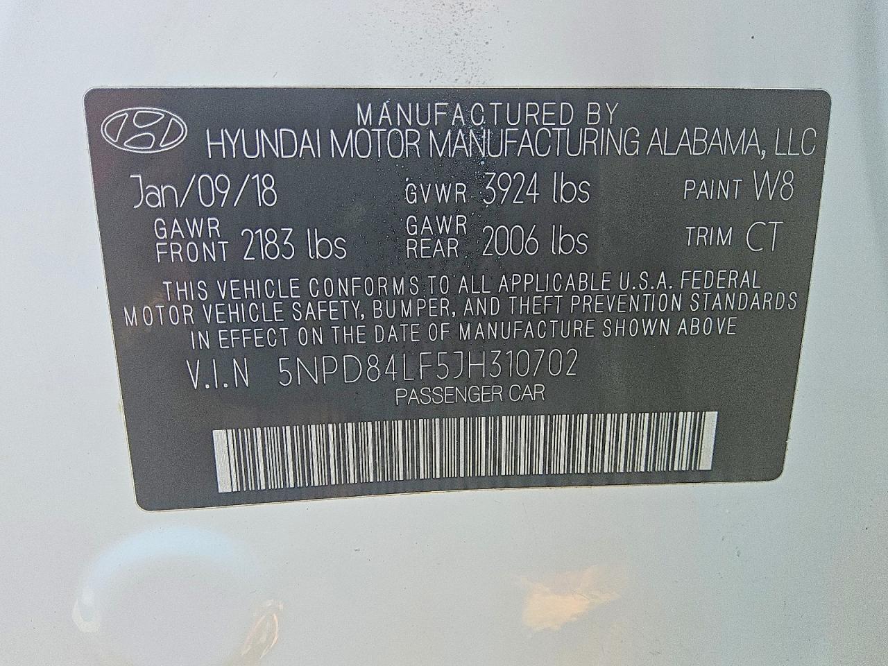 Hyundai ELANTRA Sel