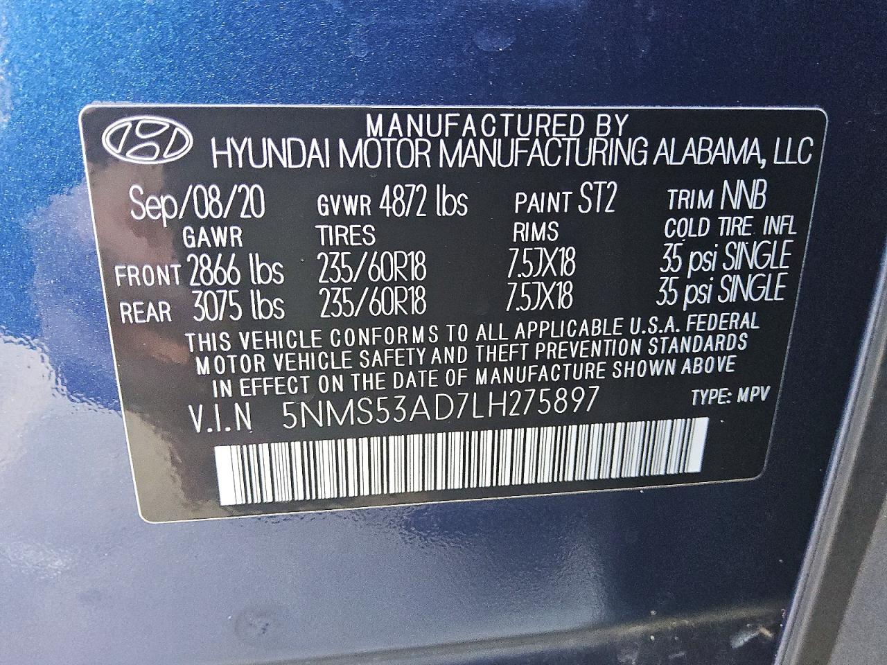 Hyundai SANTA FE Limited