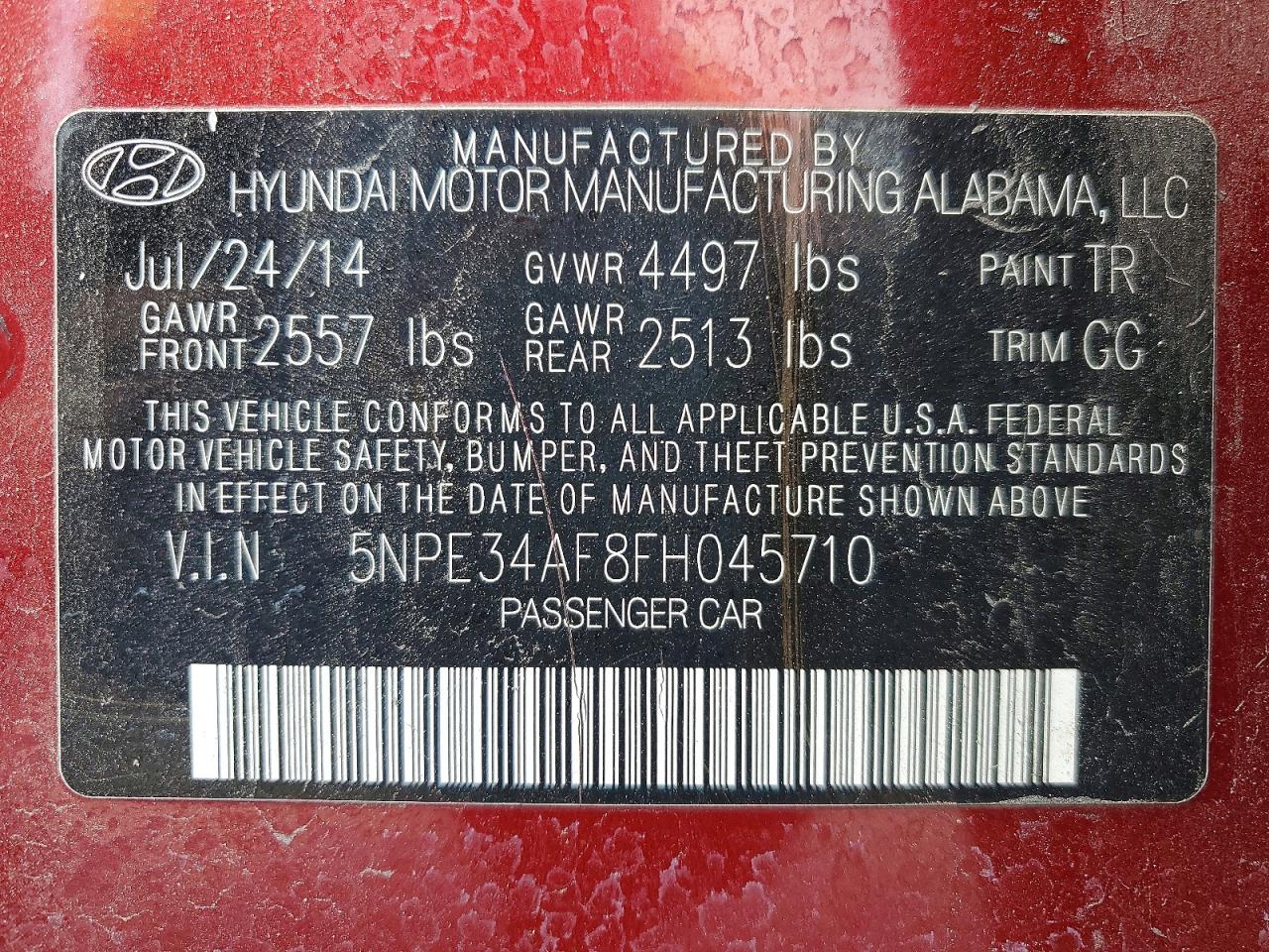 Hyundai SONATA Sport