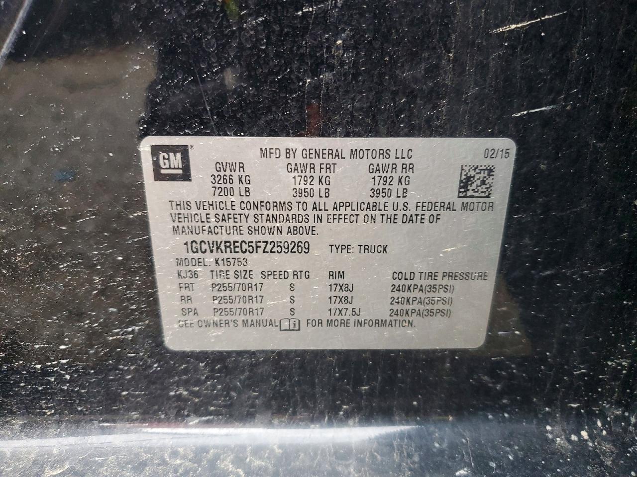 Chevrolet Silverado K1500 Lt