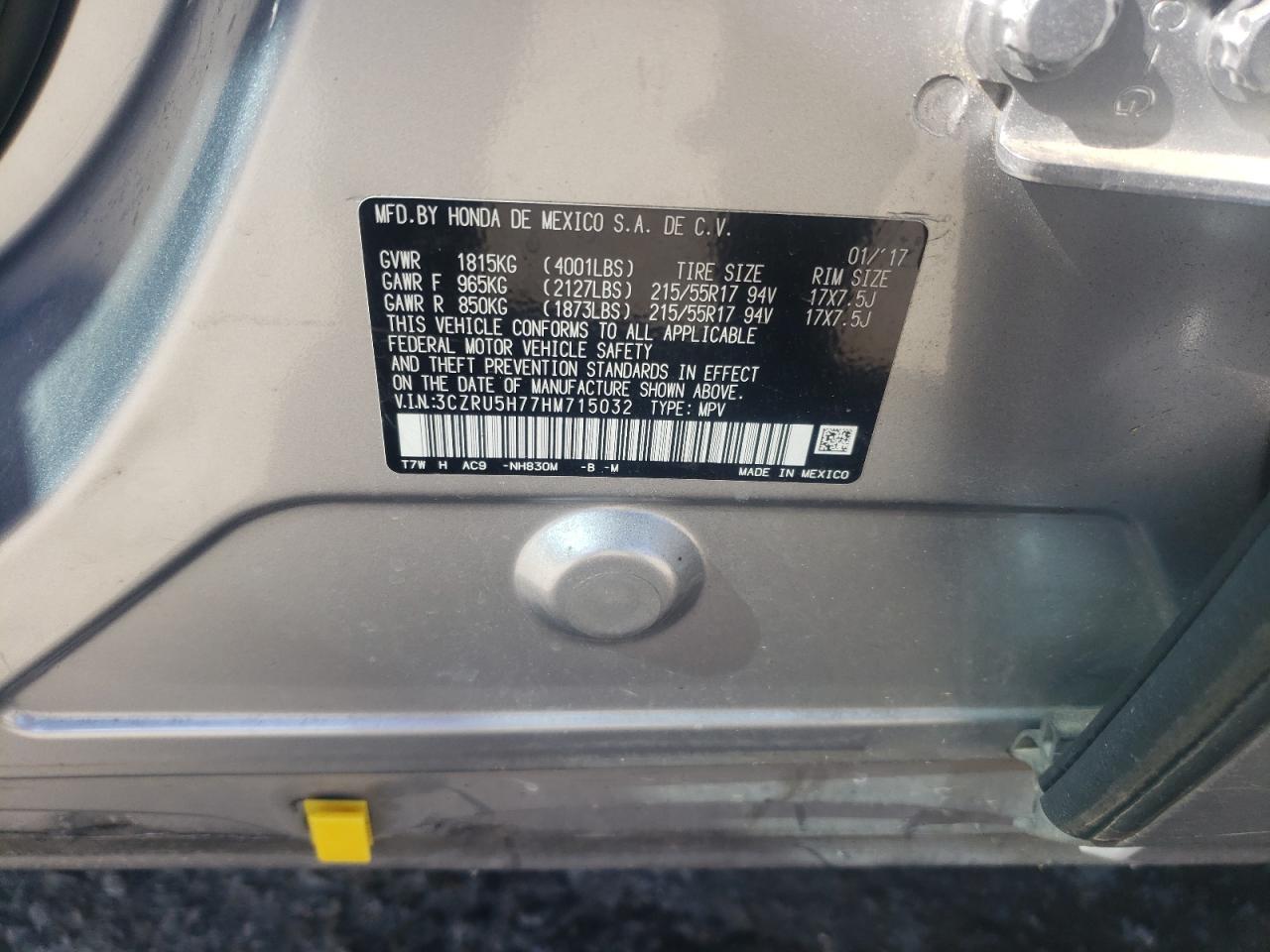 Honda HR-V Exl