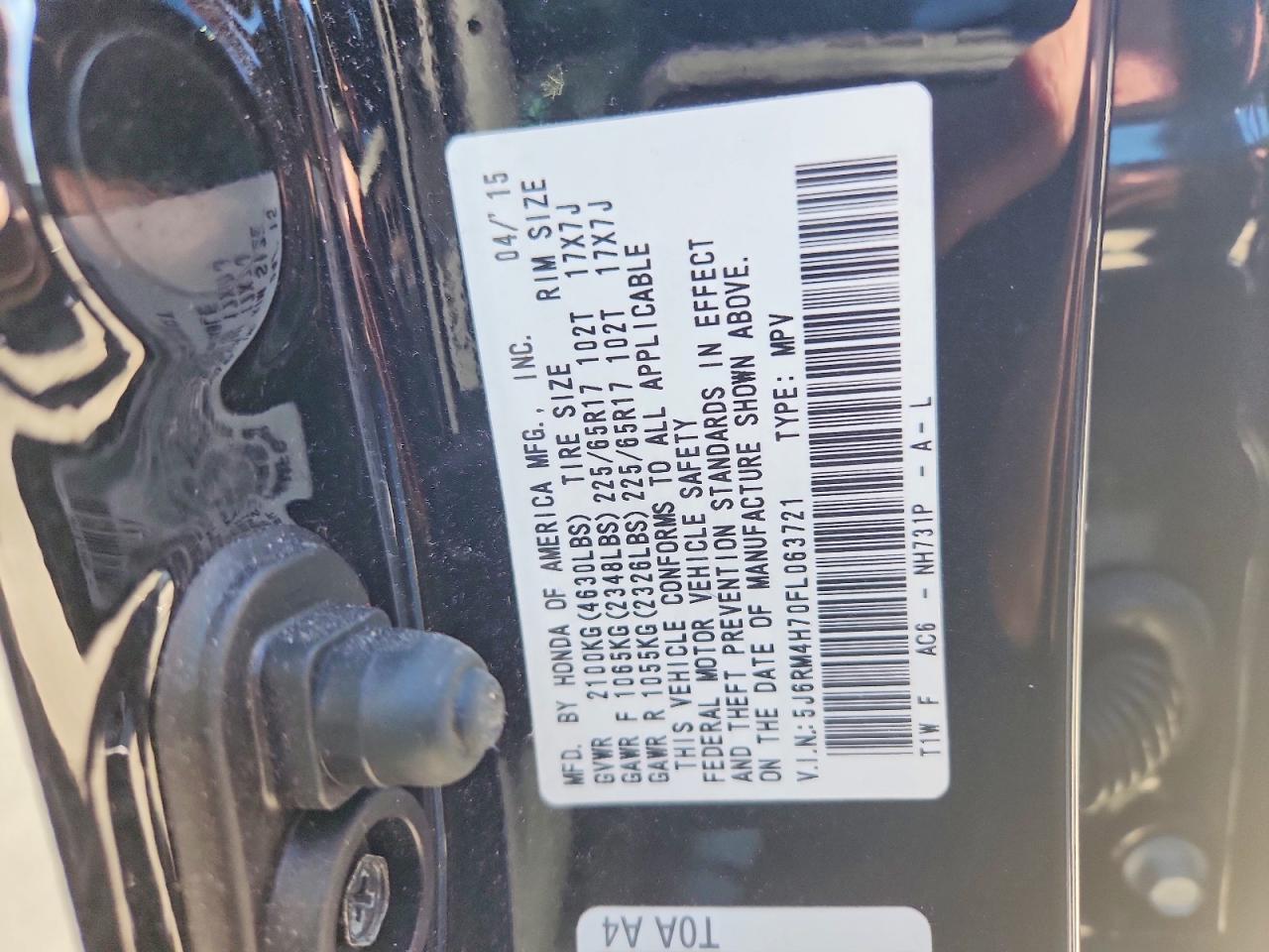 Honda Crv Exl