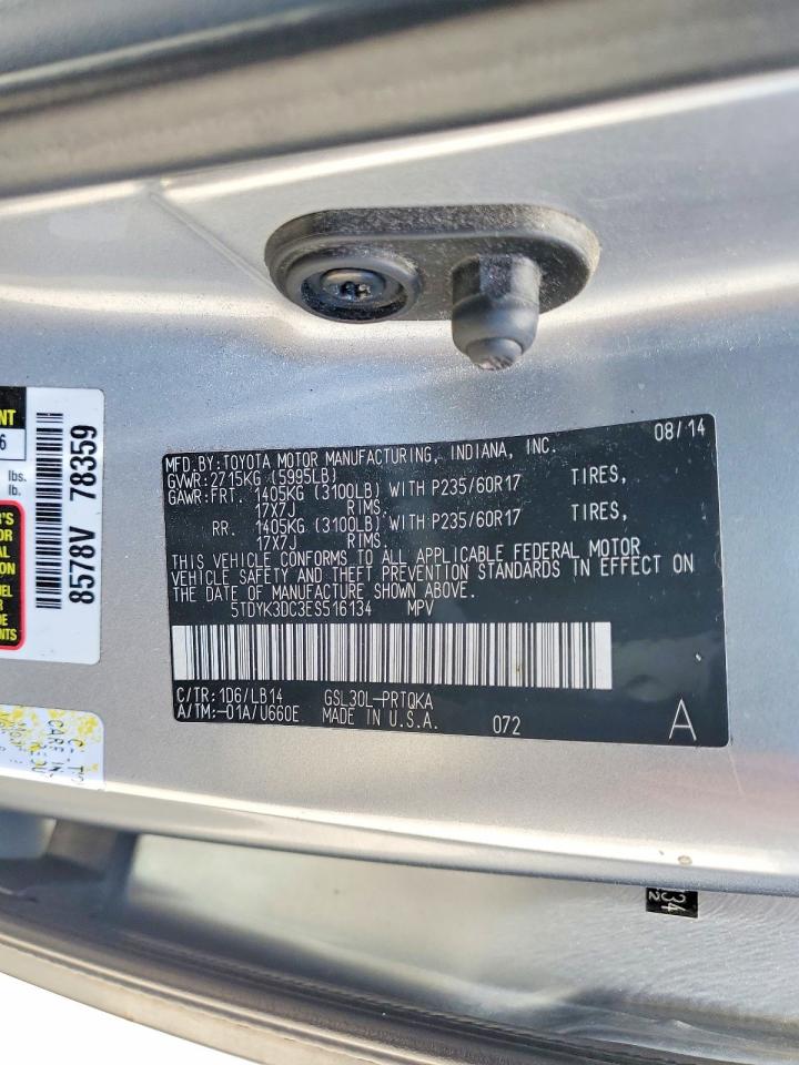 Toyota Sienna Xle 8-passenger