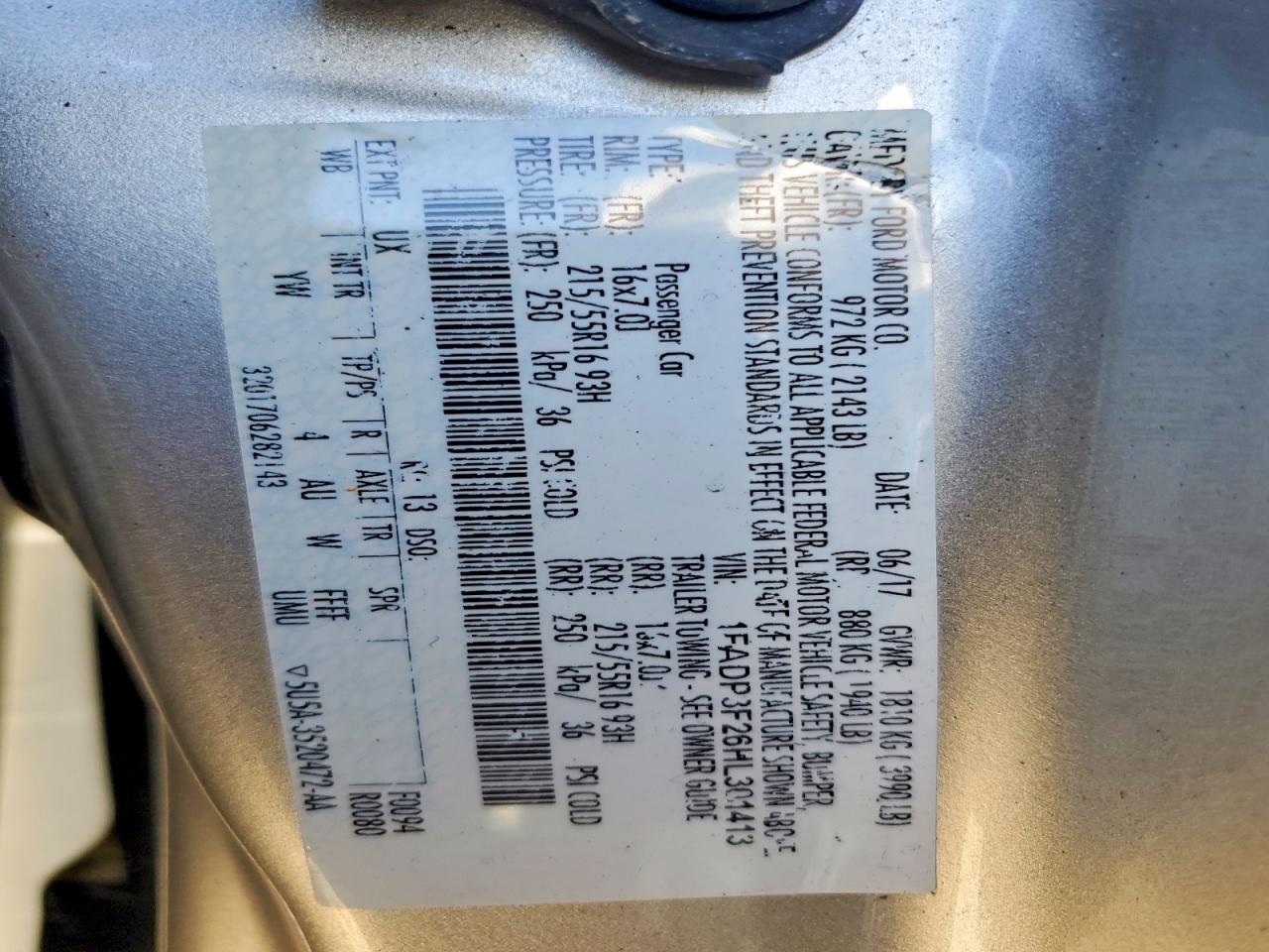 Ford Focus Se