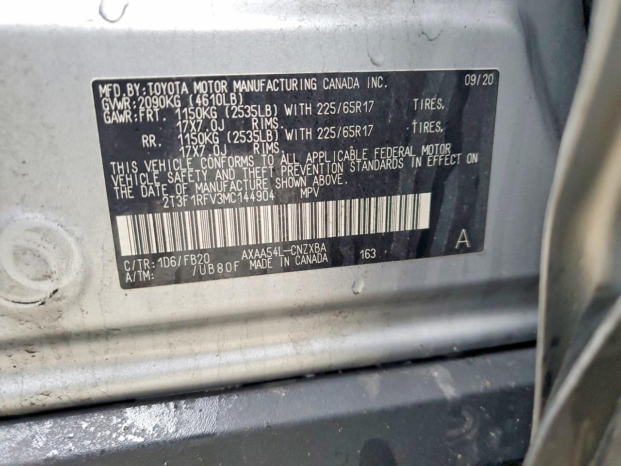 Toyota RAV4 Le