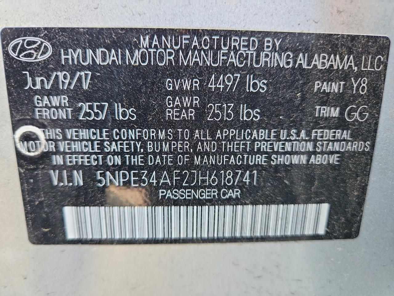 Hyundai SONATA Sel
