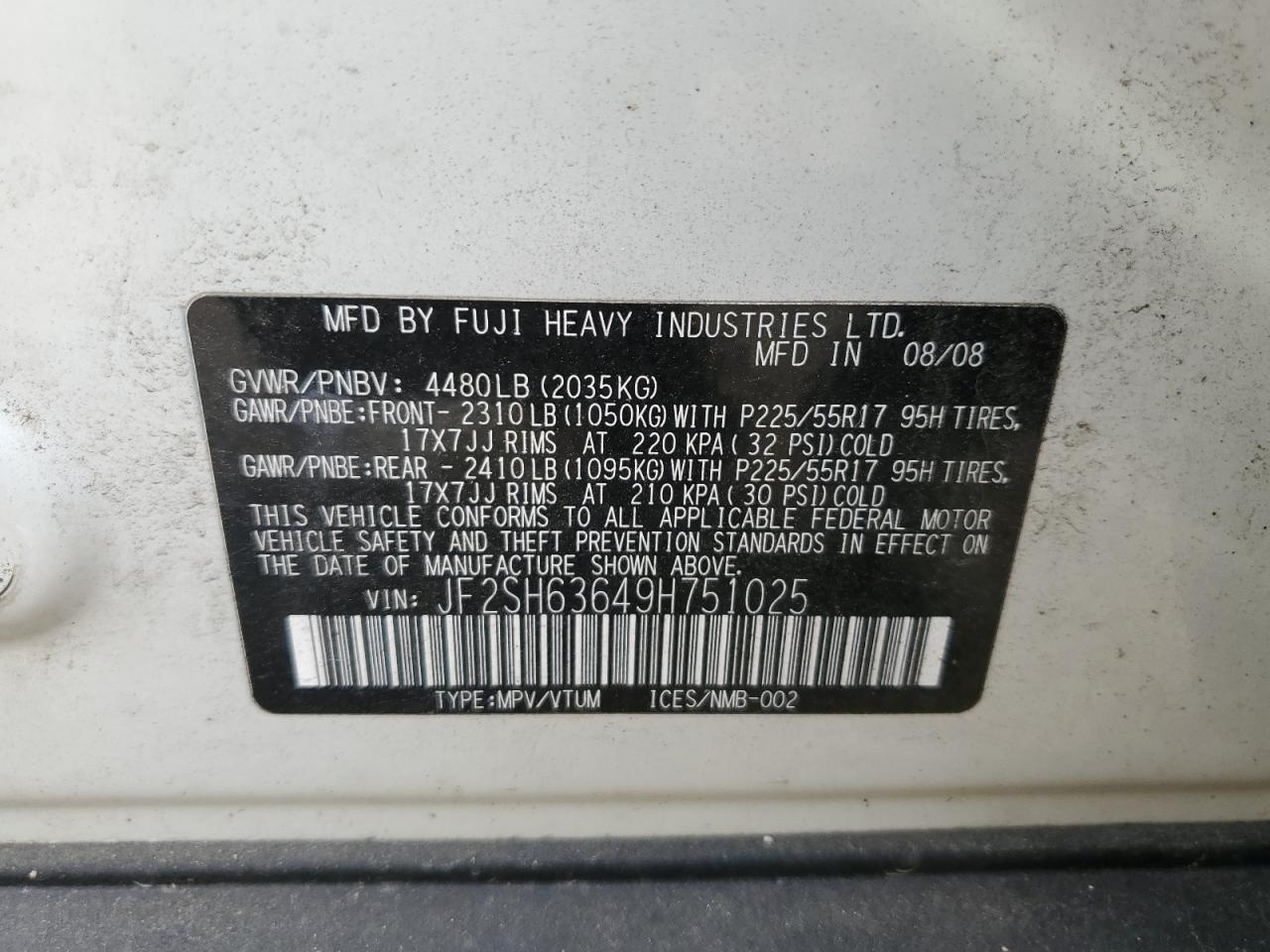 Subaru Forester 2.5x Premium