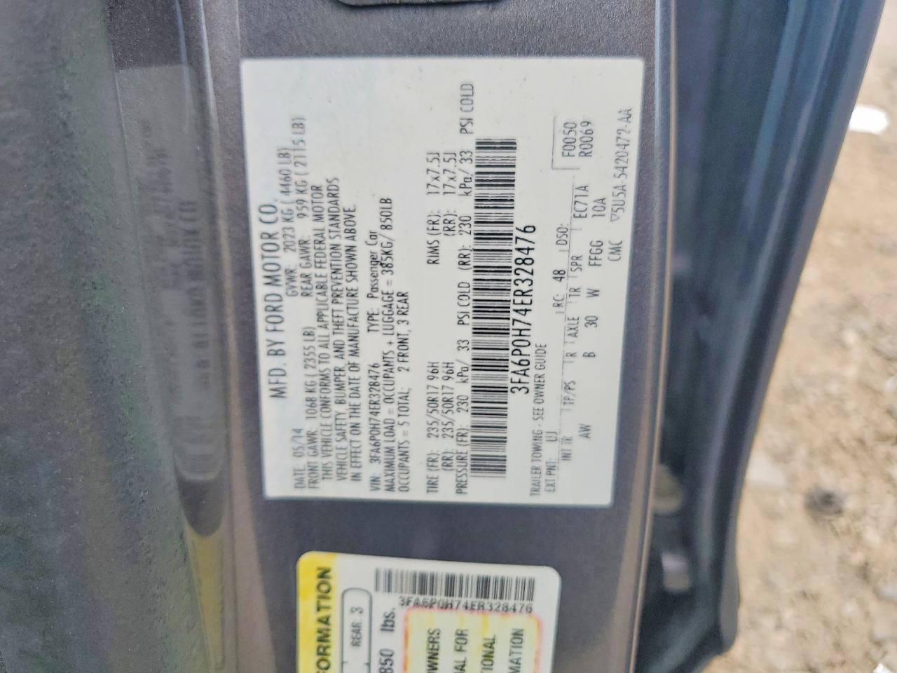 Ford Fusion Se