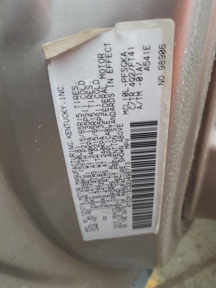 Toyota Sienna Le