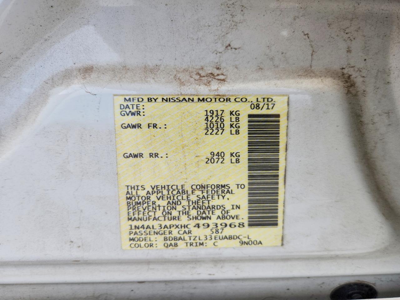 Nissan Altima 2.5 Sl
