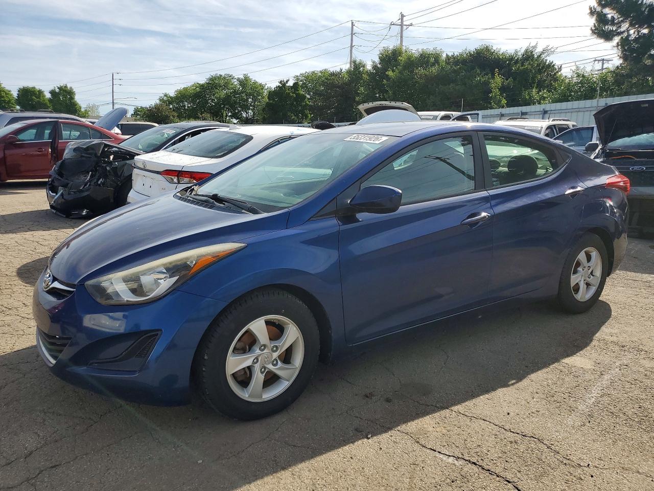 Salvage Hyundai ELANTRA Image