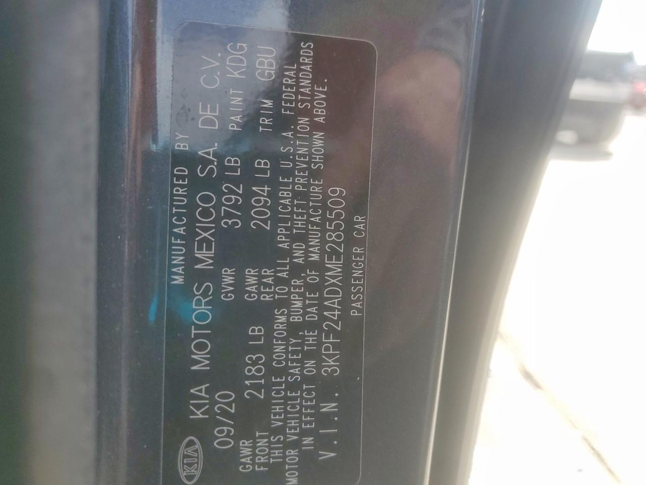 Kia Forte Lxs