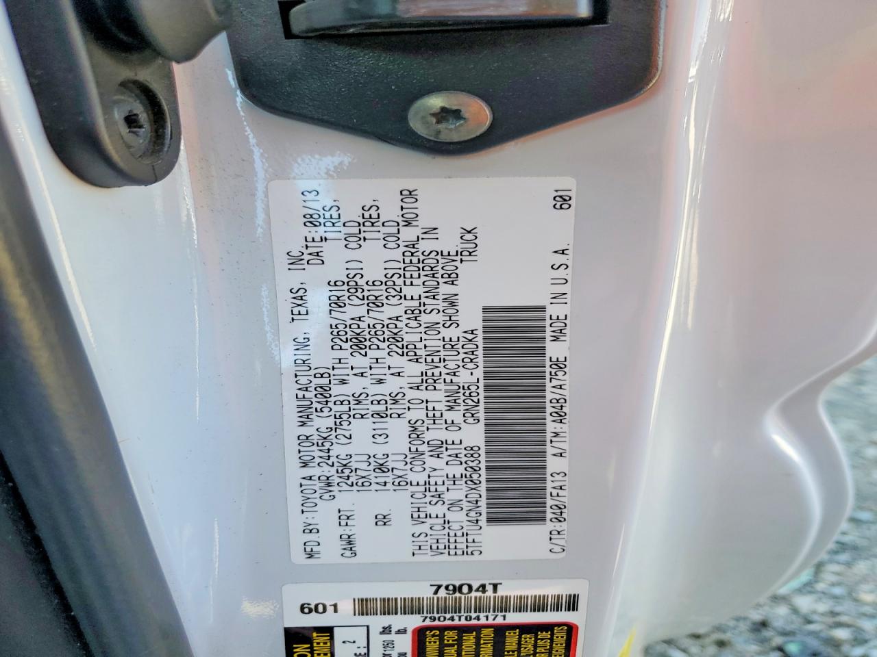 Toyota Tacoma Prerunner Access Cab