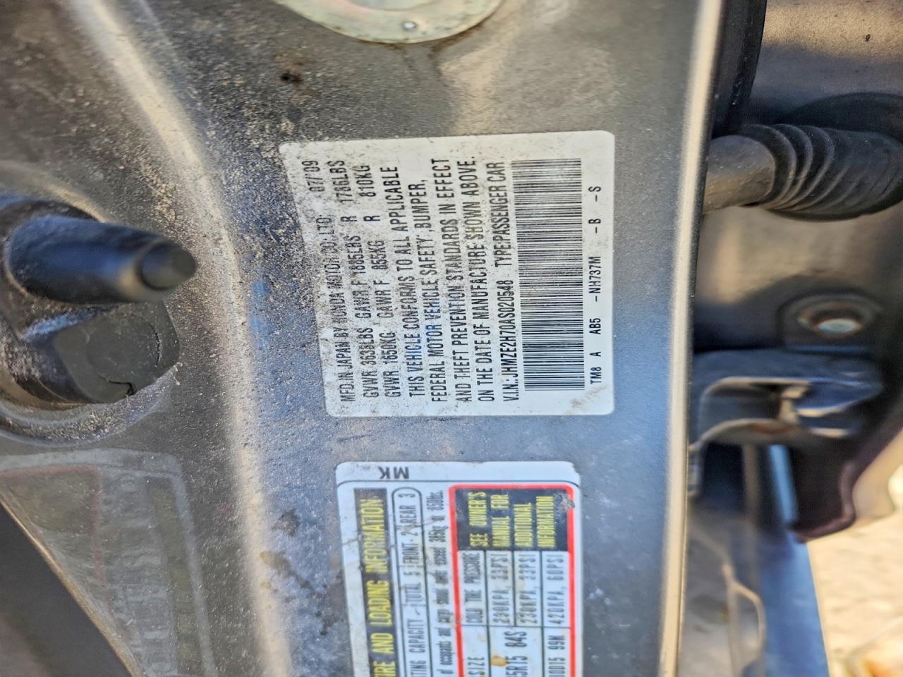 Honda Insight Ex