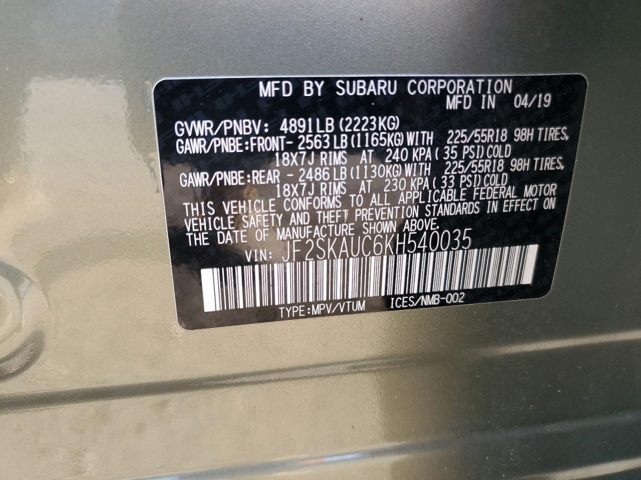 Subaru Forester Limited