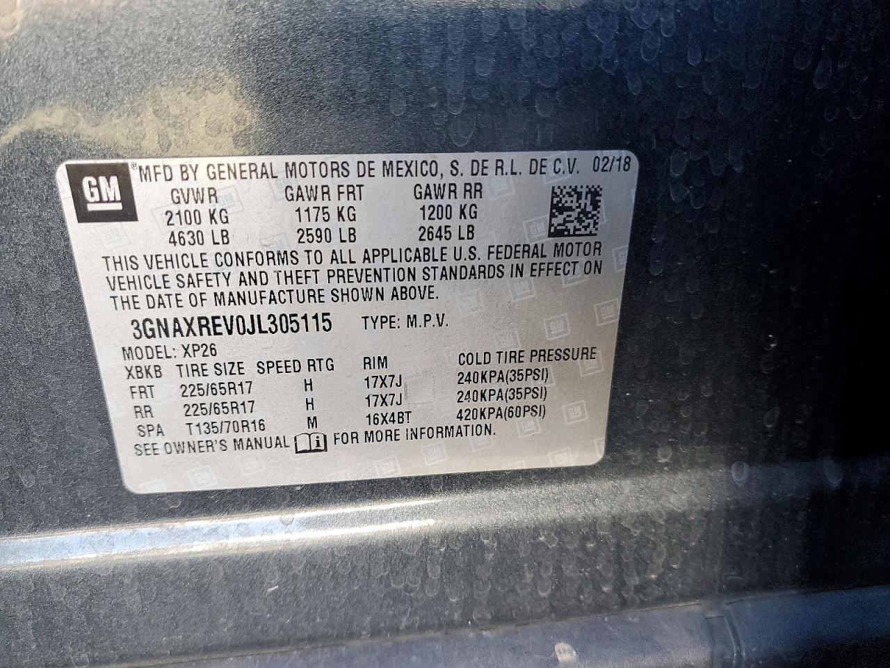 Chevrolet Equinox Ls
