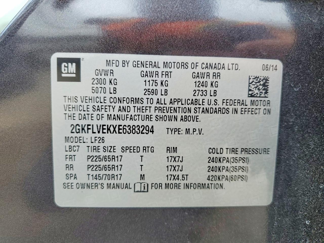 GMC Terrain Sle