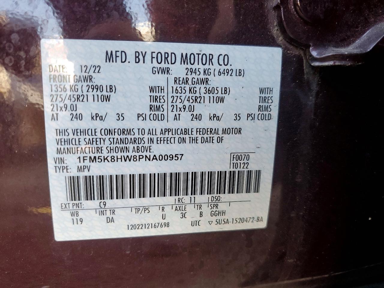 Ford Explorer Platinum