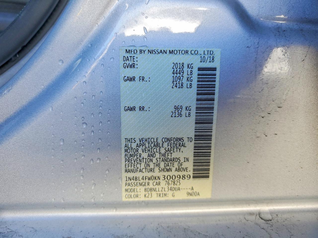 Nissan Altima Platinum