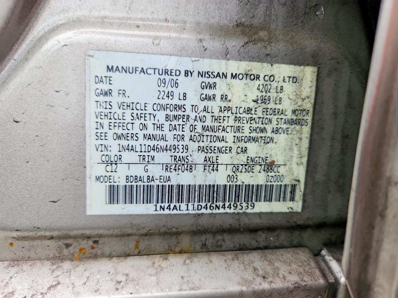 Nissan Altima 2.5