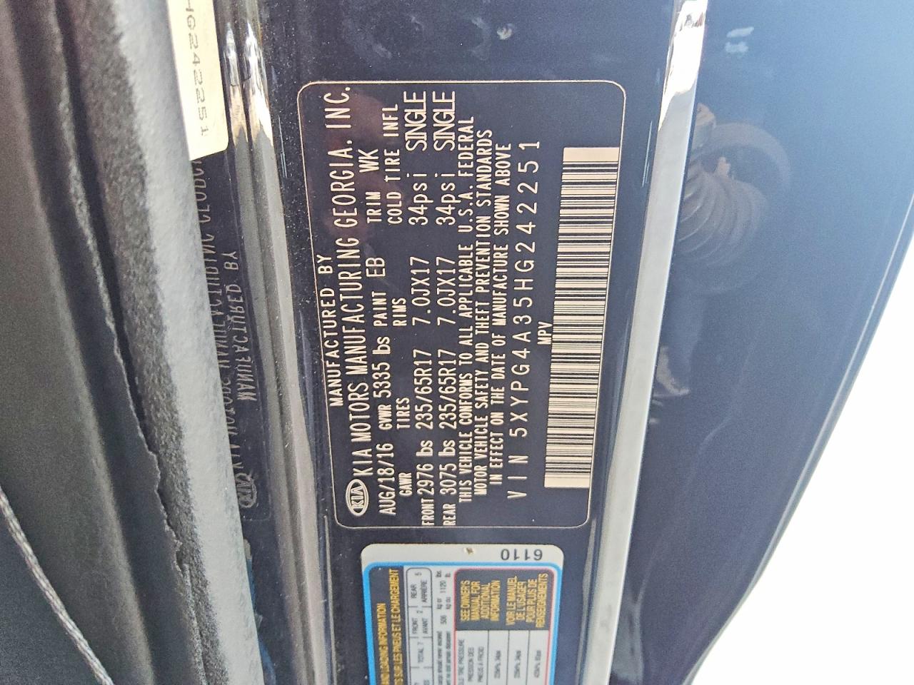 Kia Sorento Lx