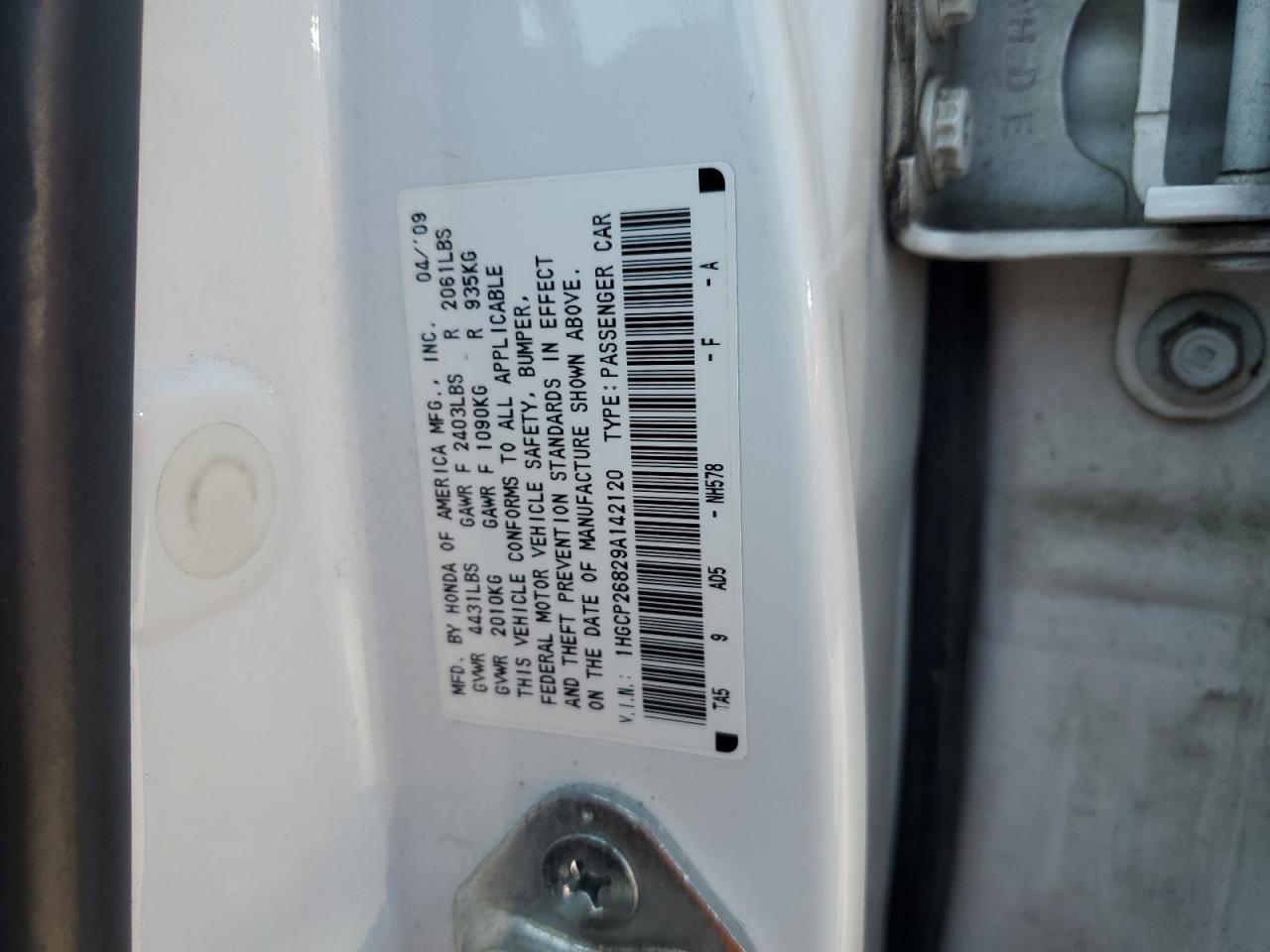 Honda Accord Exl