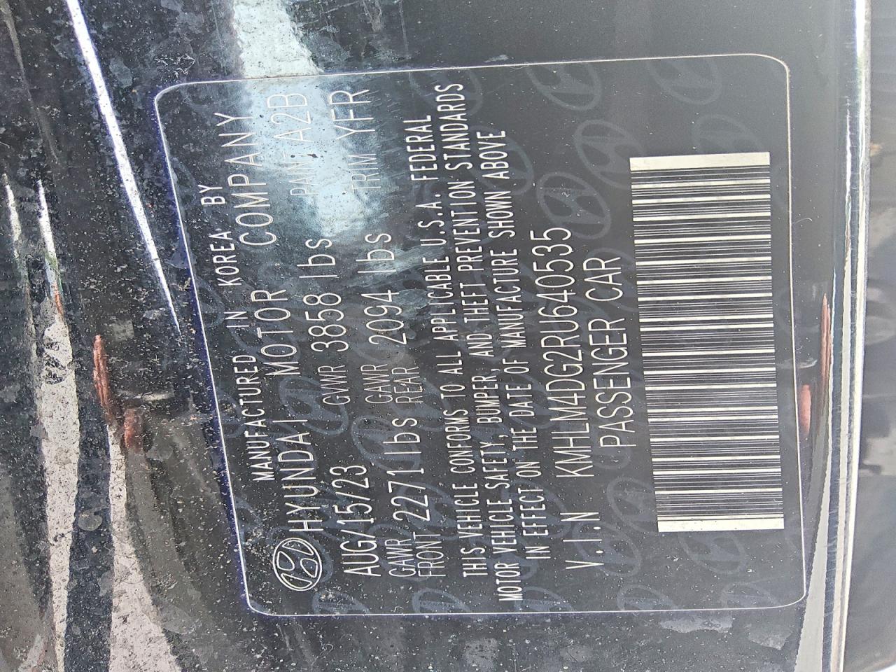 Hyundai ELANTRA Sel