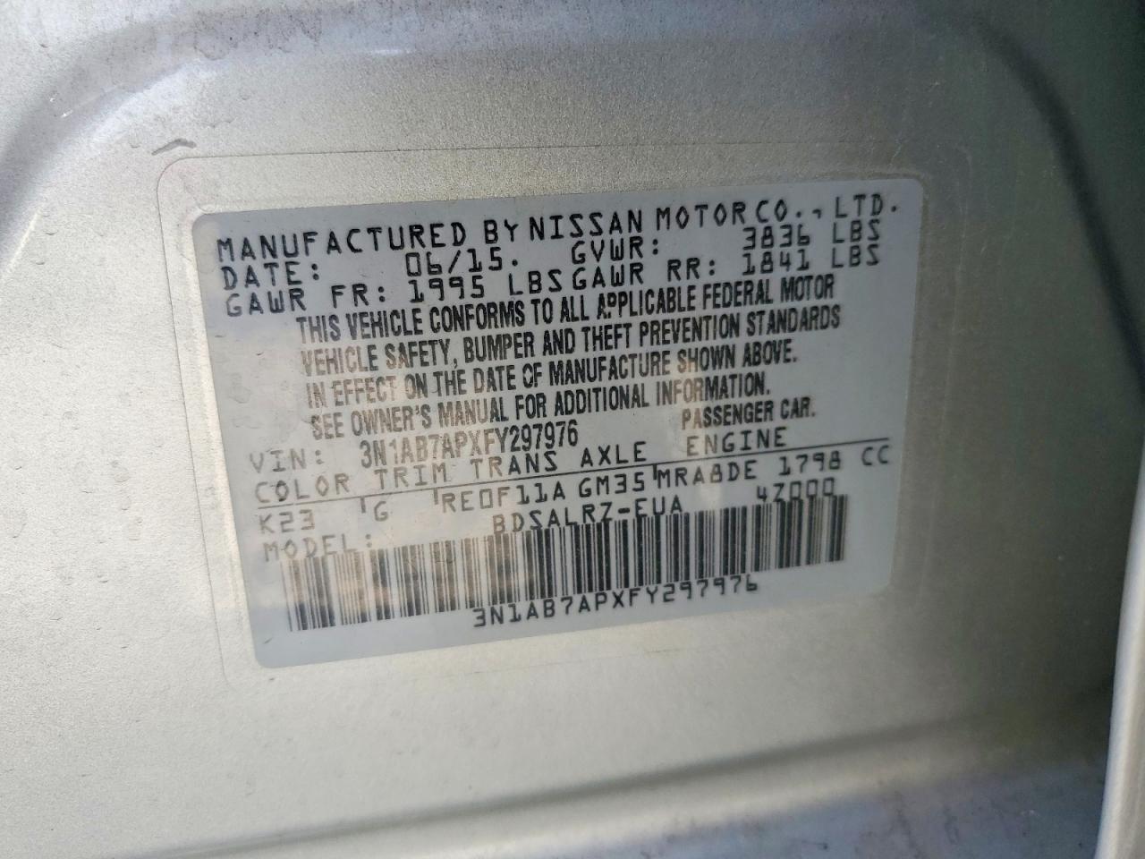 Nissan Sentra Sr