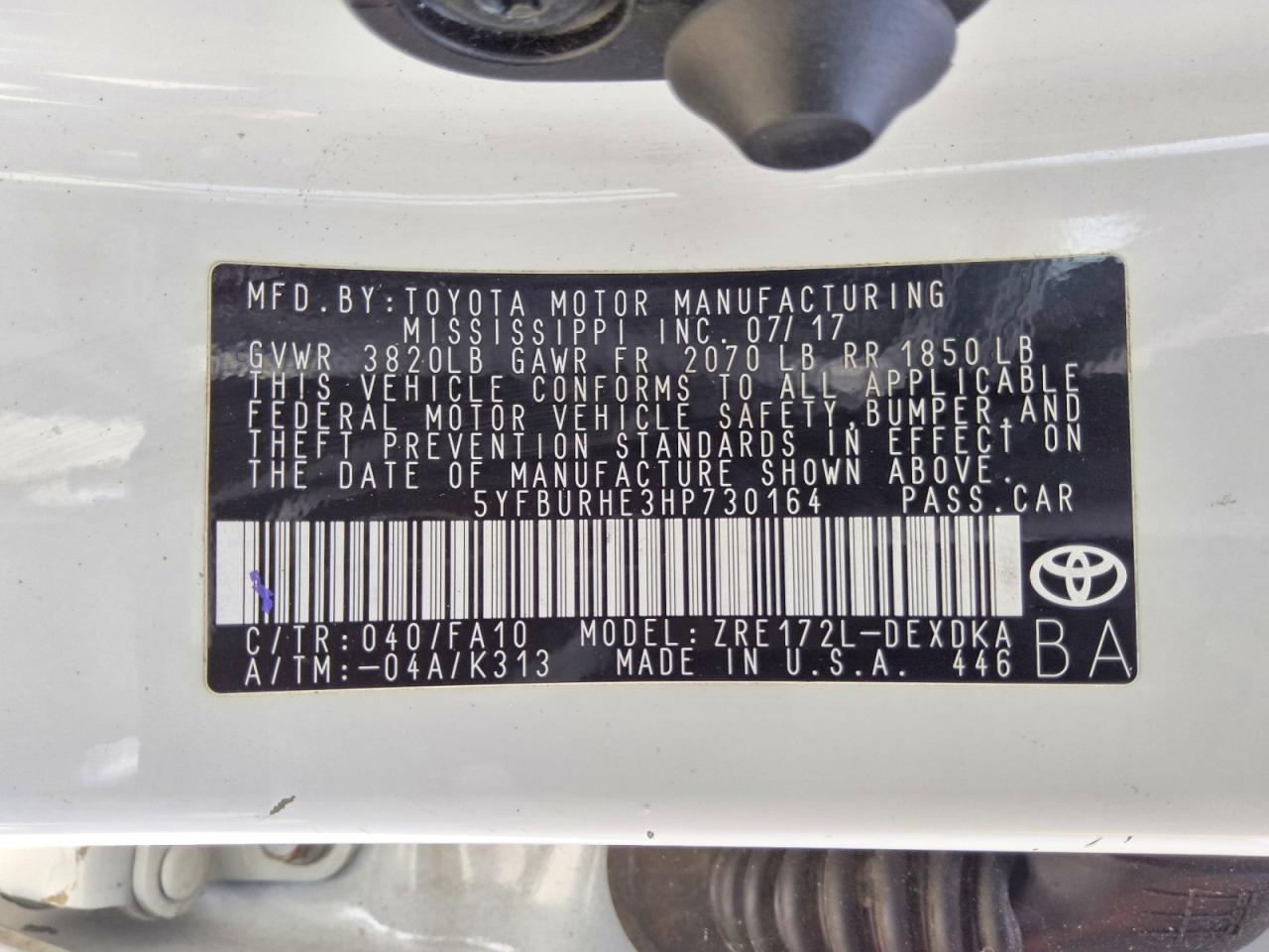 Toyota Corolla L