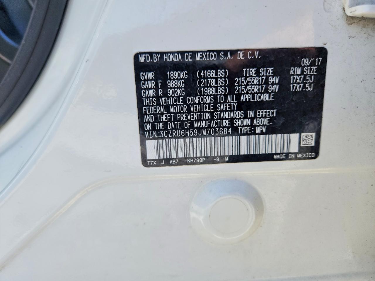 Honda HR-V Ex