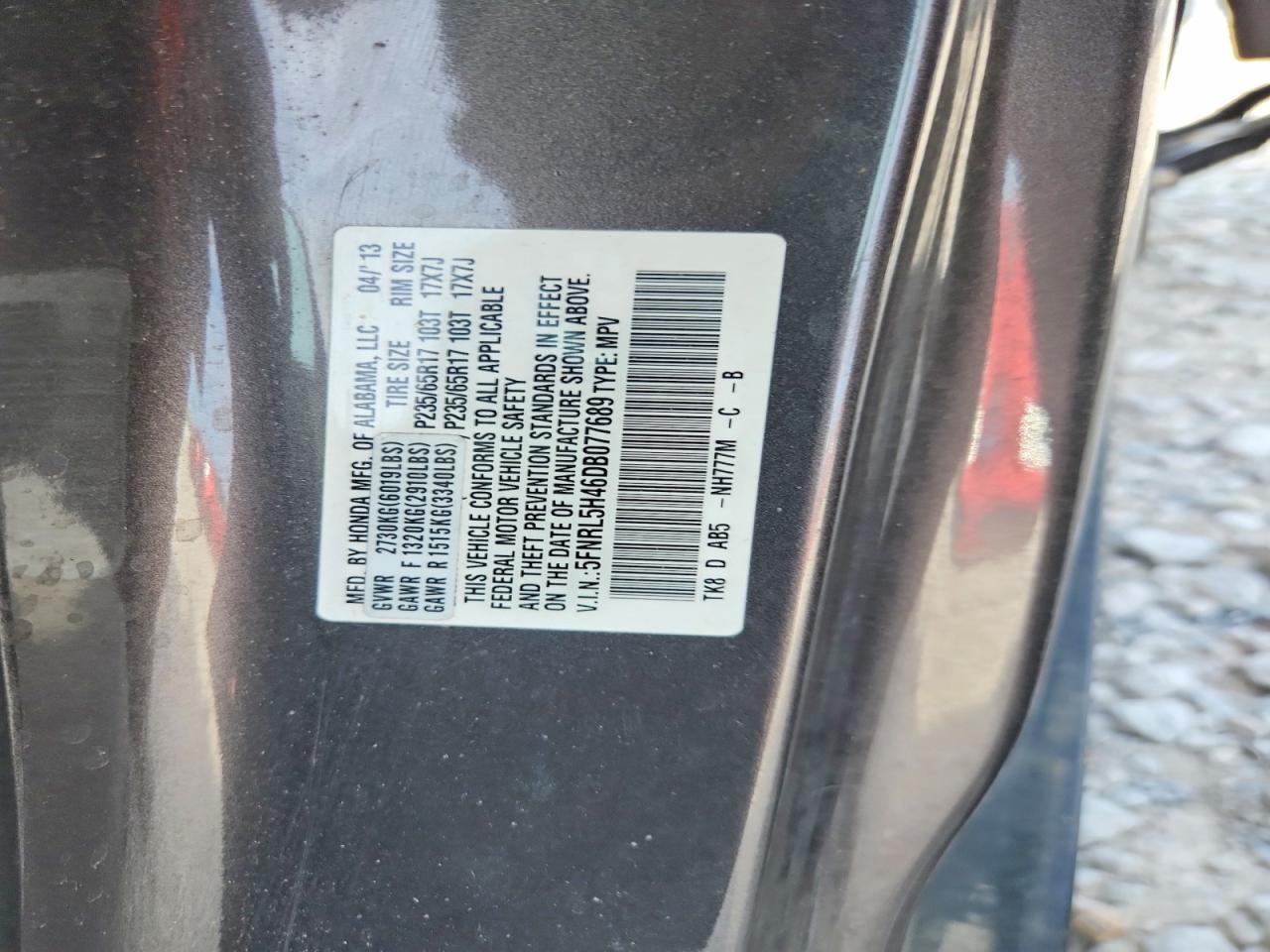 Honda Odyssey Ex