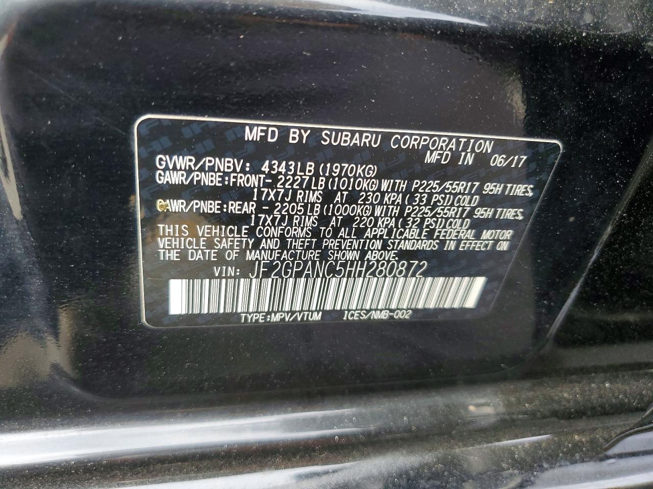 Subaru Crosstrek Limited