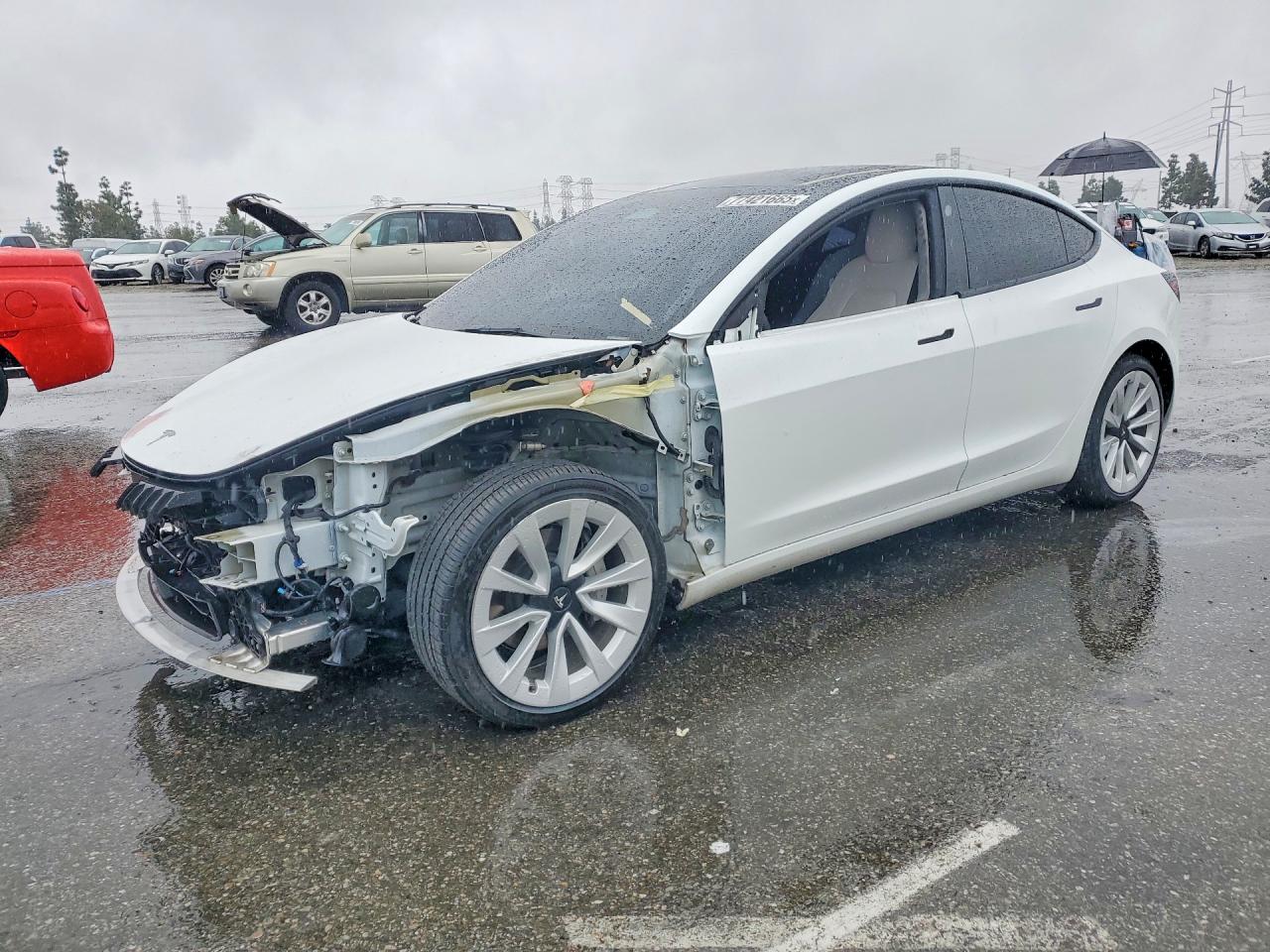 Salvage Tesla Model 3 Image