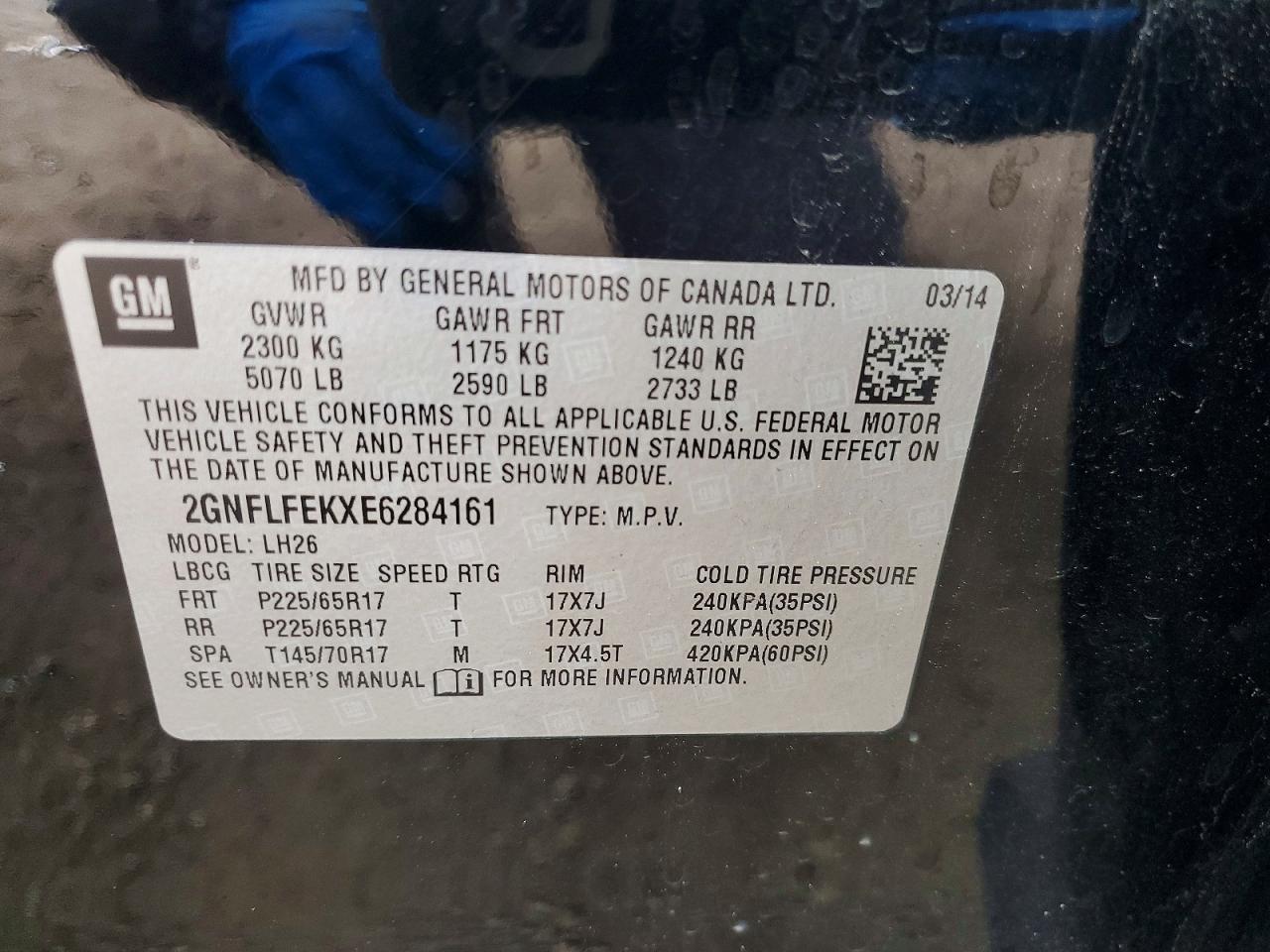 Chevrolet Equinox Lt