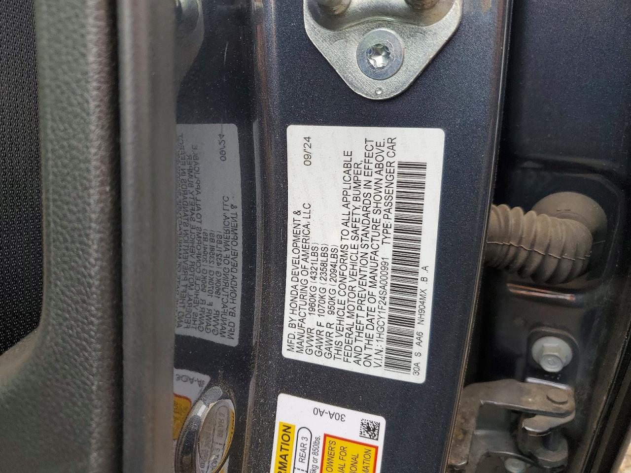 Honda Accord Lx