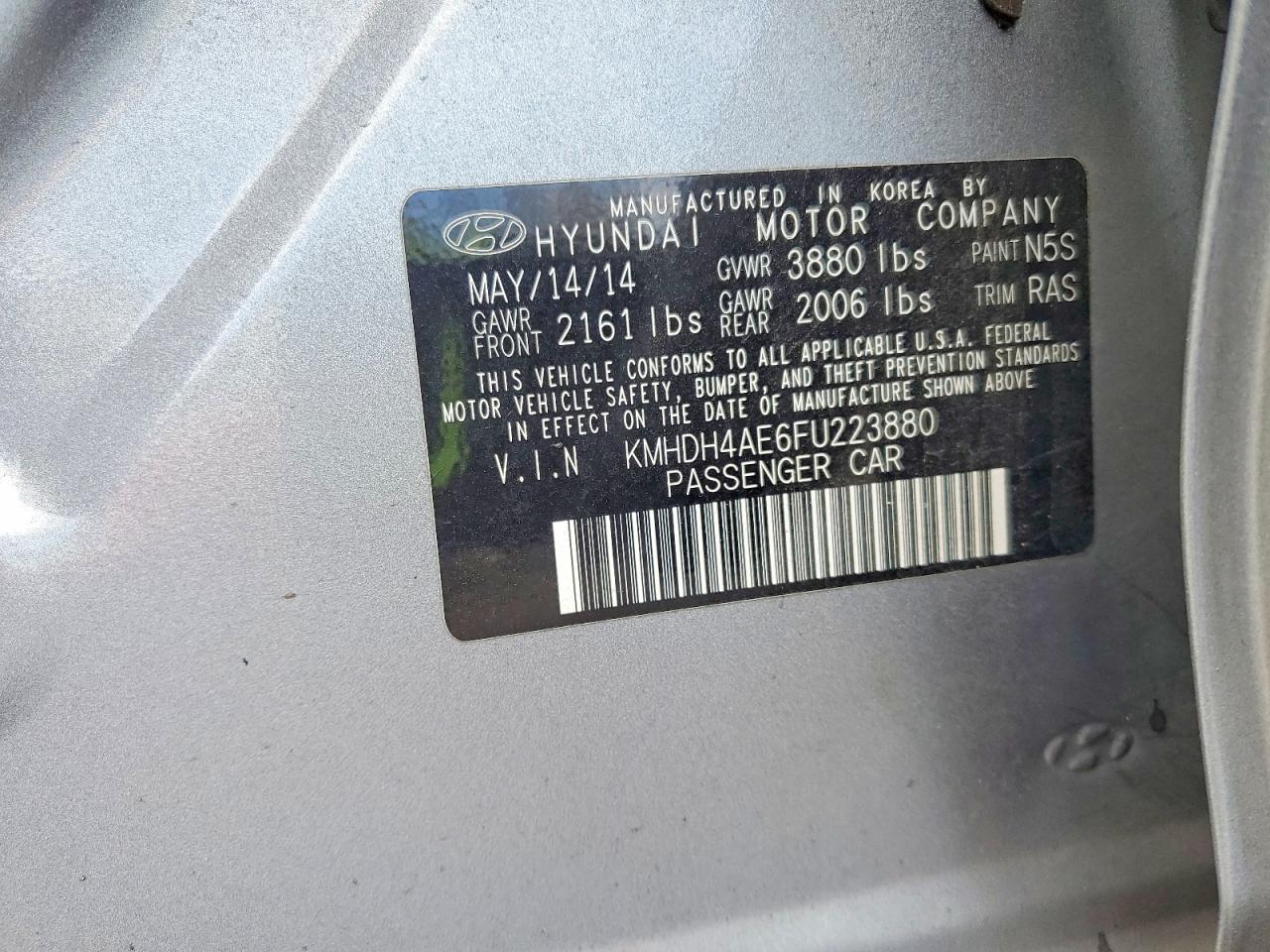 Hyundai ELANTRA Se