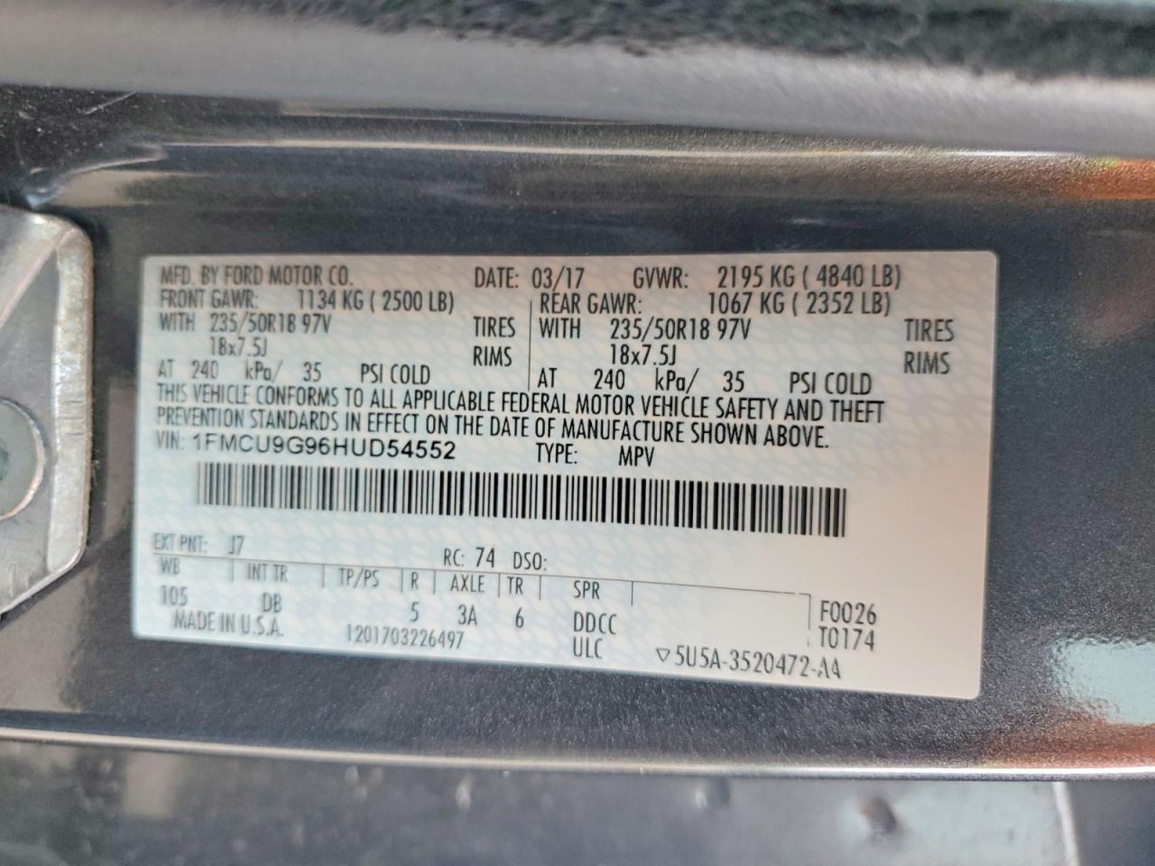 Ford Escape Se
