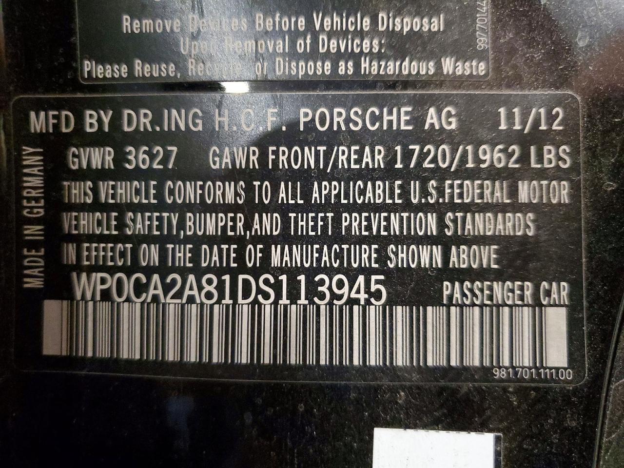 Porsche Boxster