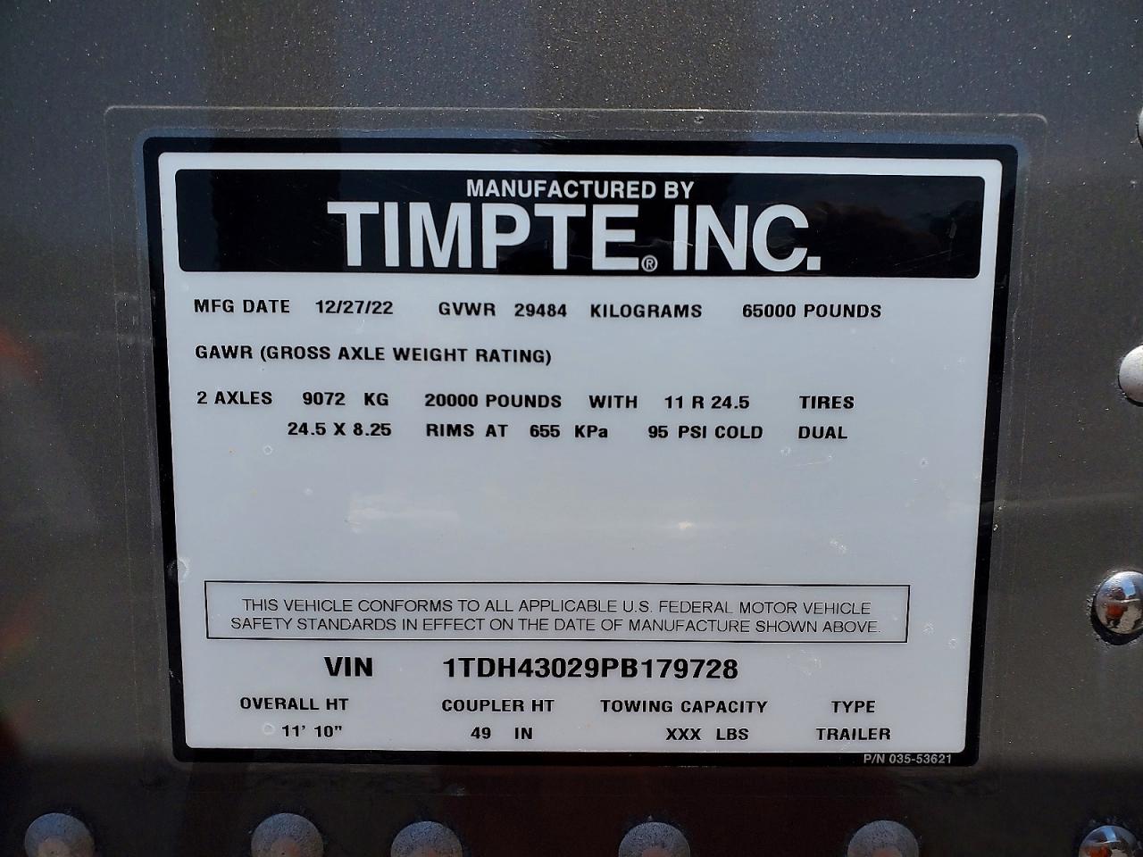Timpte Hopper Trl Other