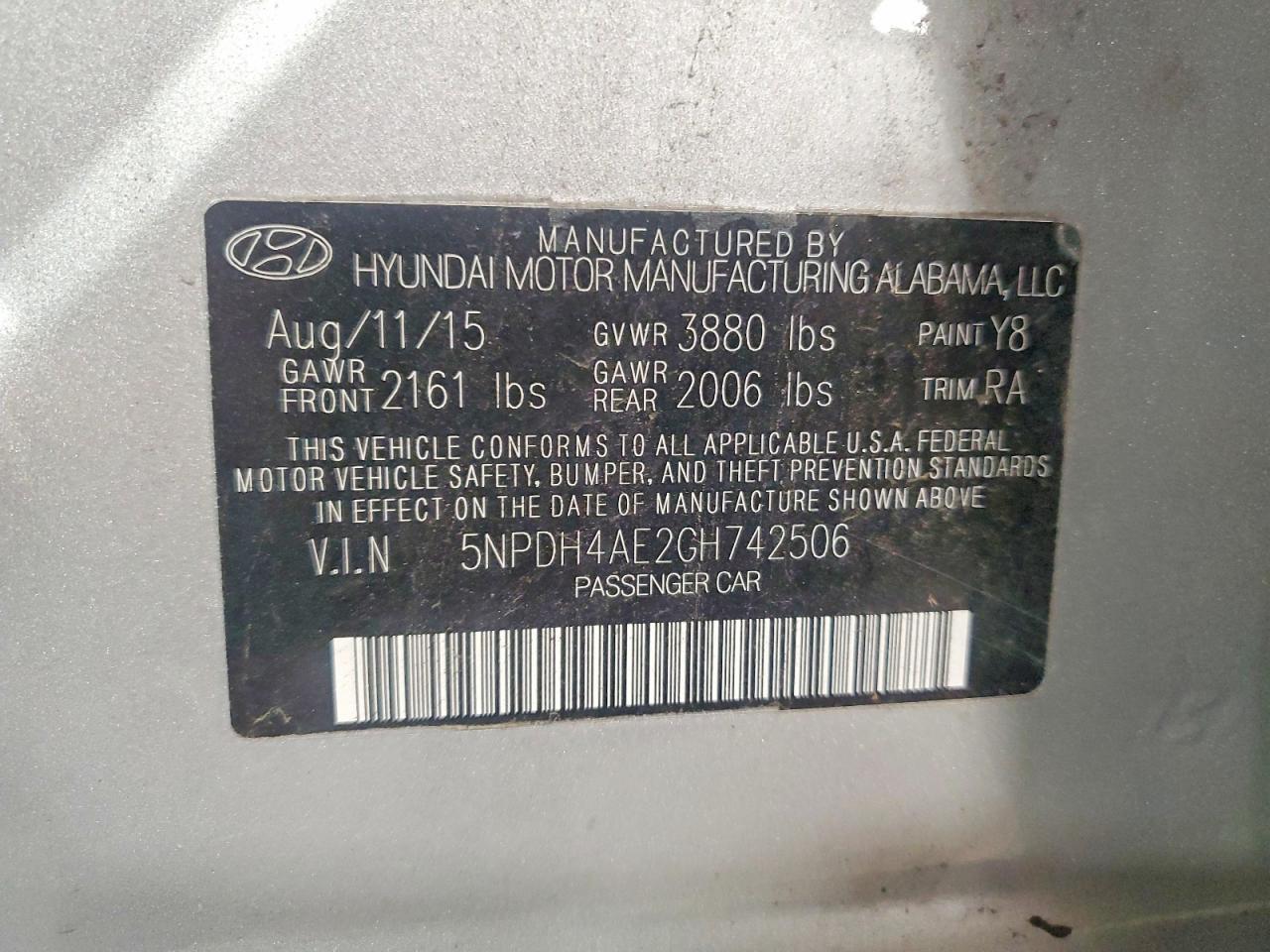 Hyundai ELANTRA Se