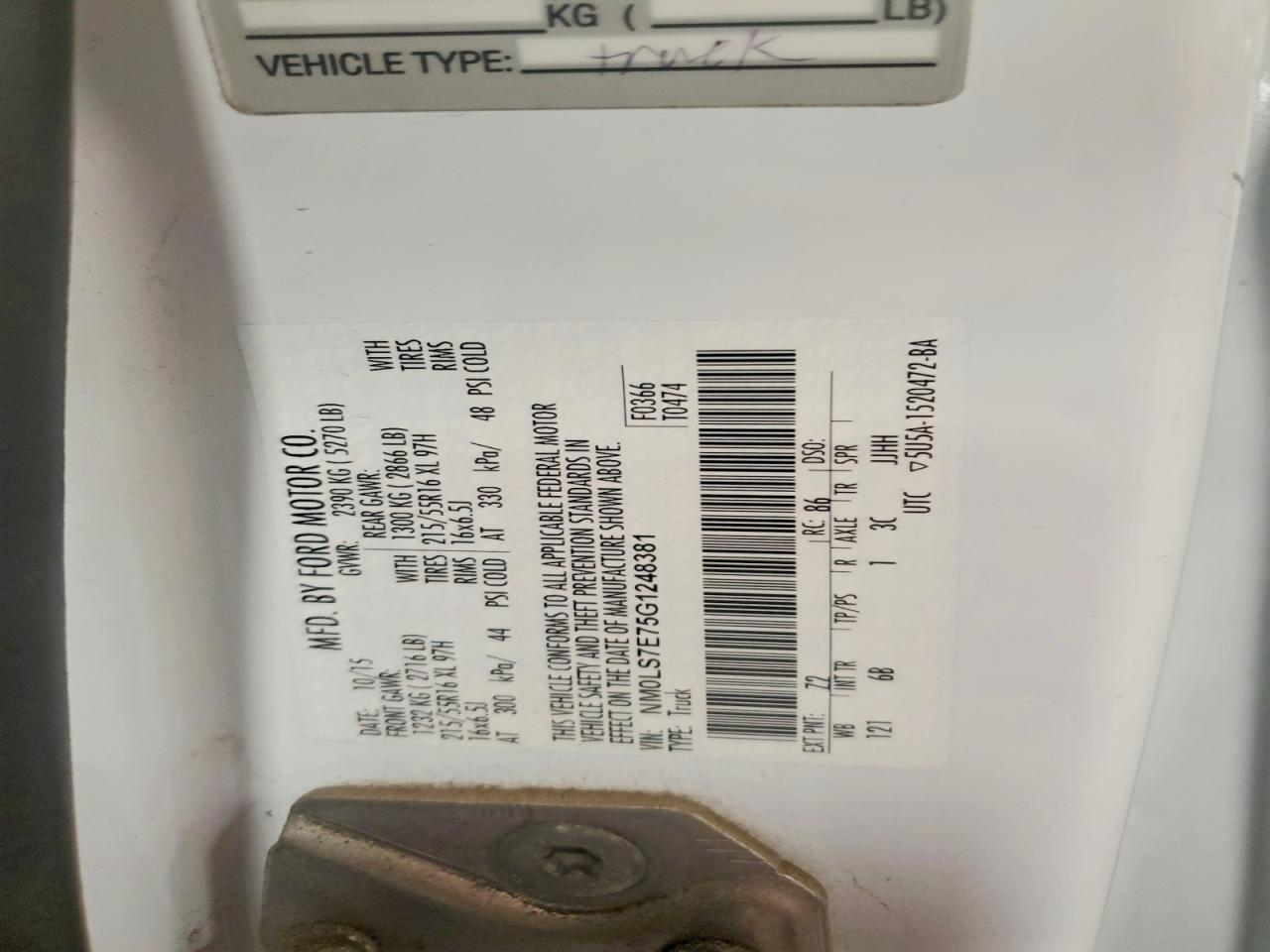 Ford Transit Xl