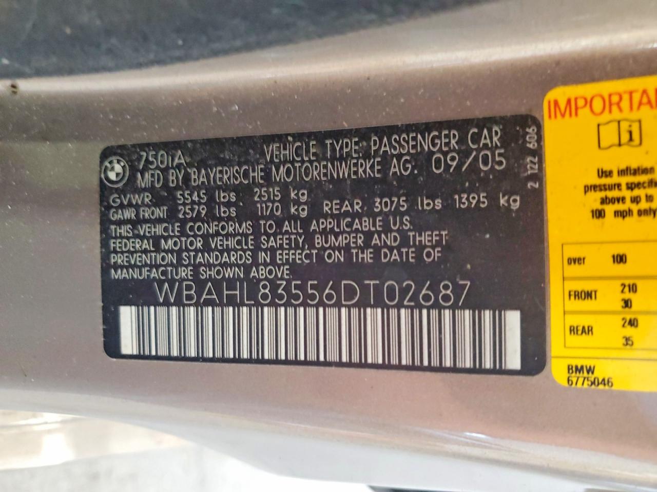 BMW 7 Series I