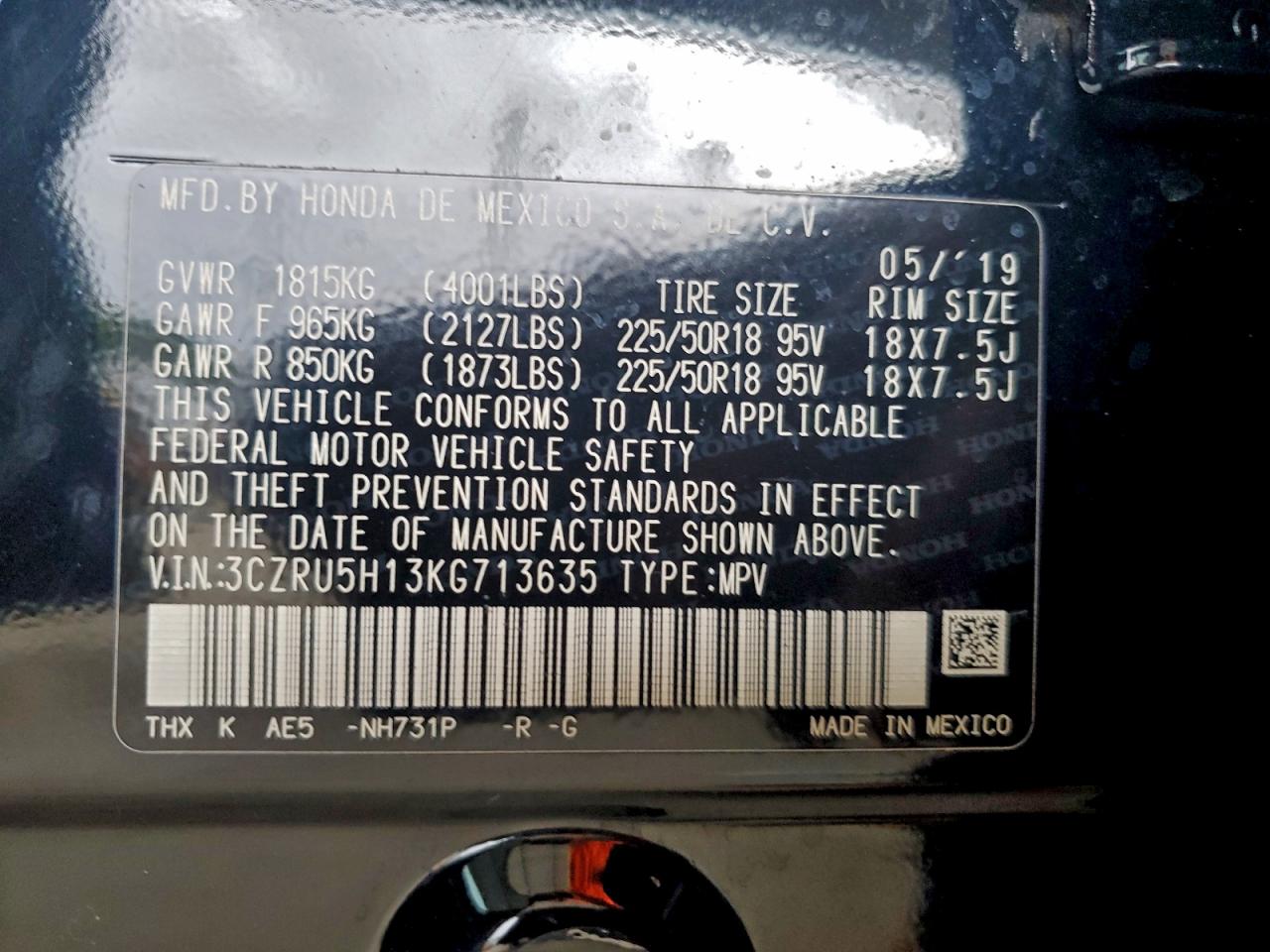 Honda HR-V Sport