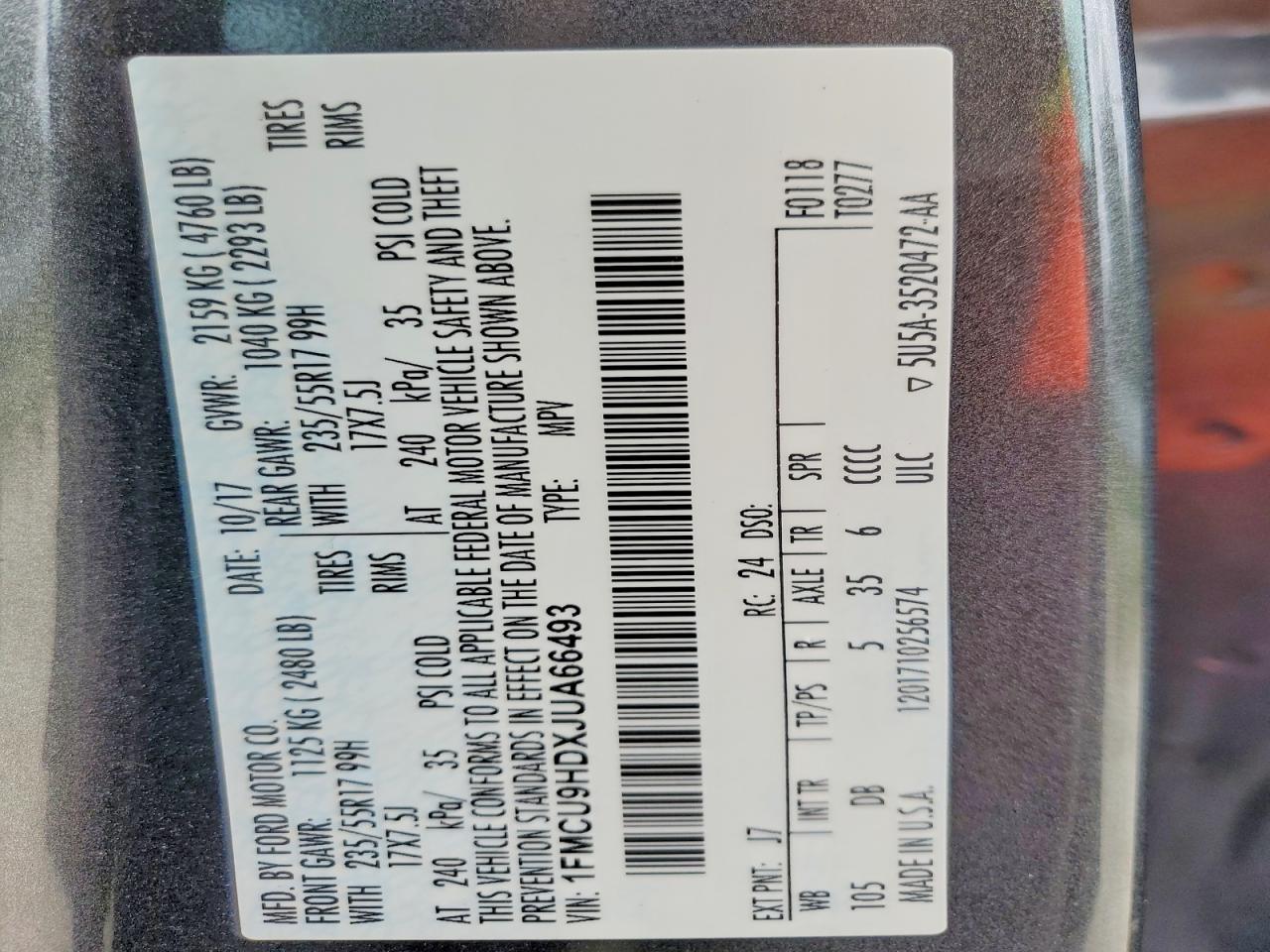Ford Escape Sel