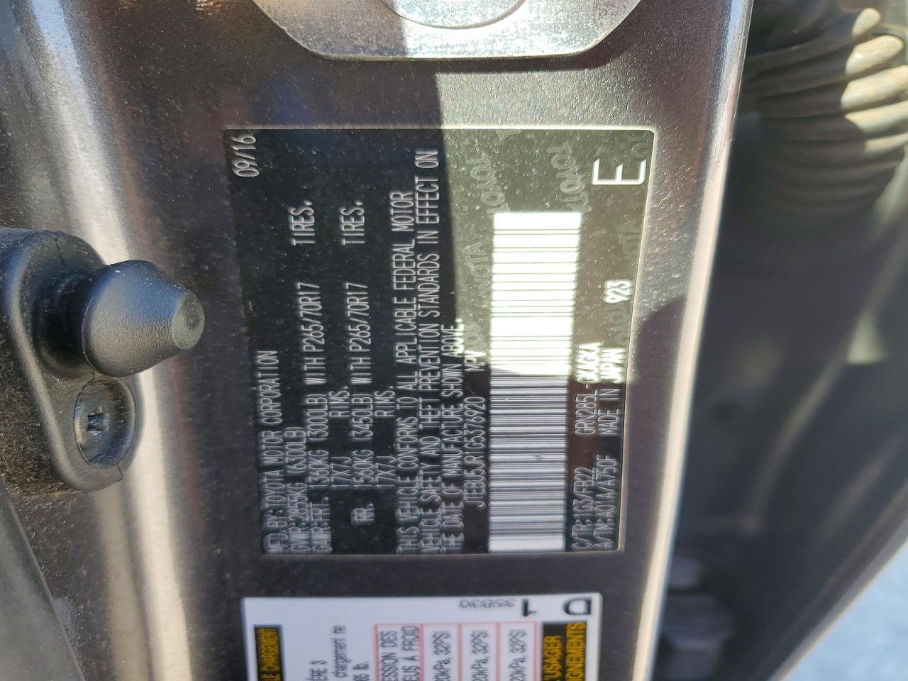 Toyota 4Runner Sr5/sr5 Premium