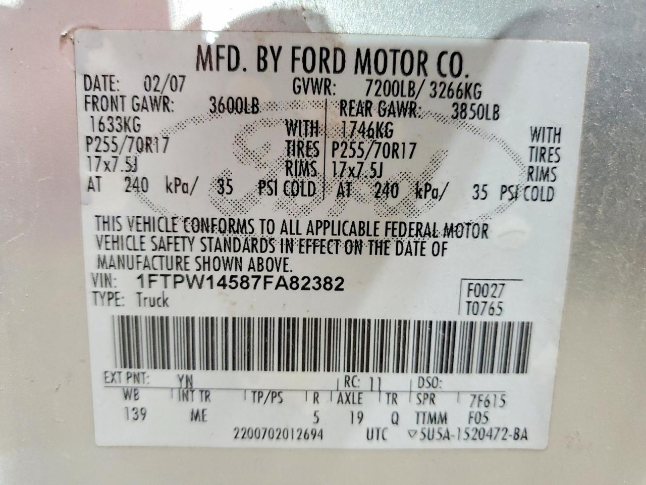 Ford F-150 Supercrew
