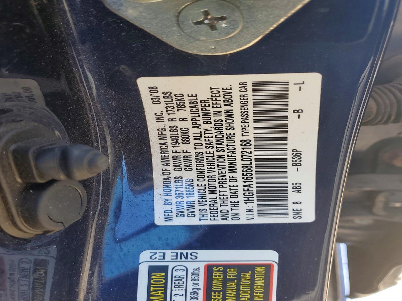 Honda Civic Lx
